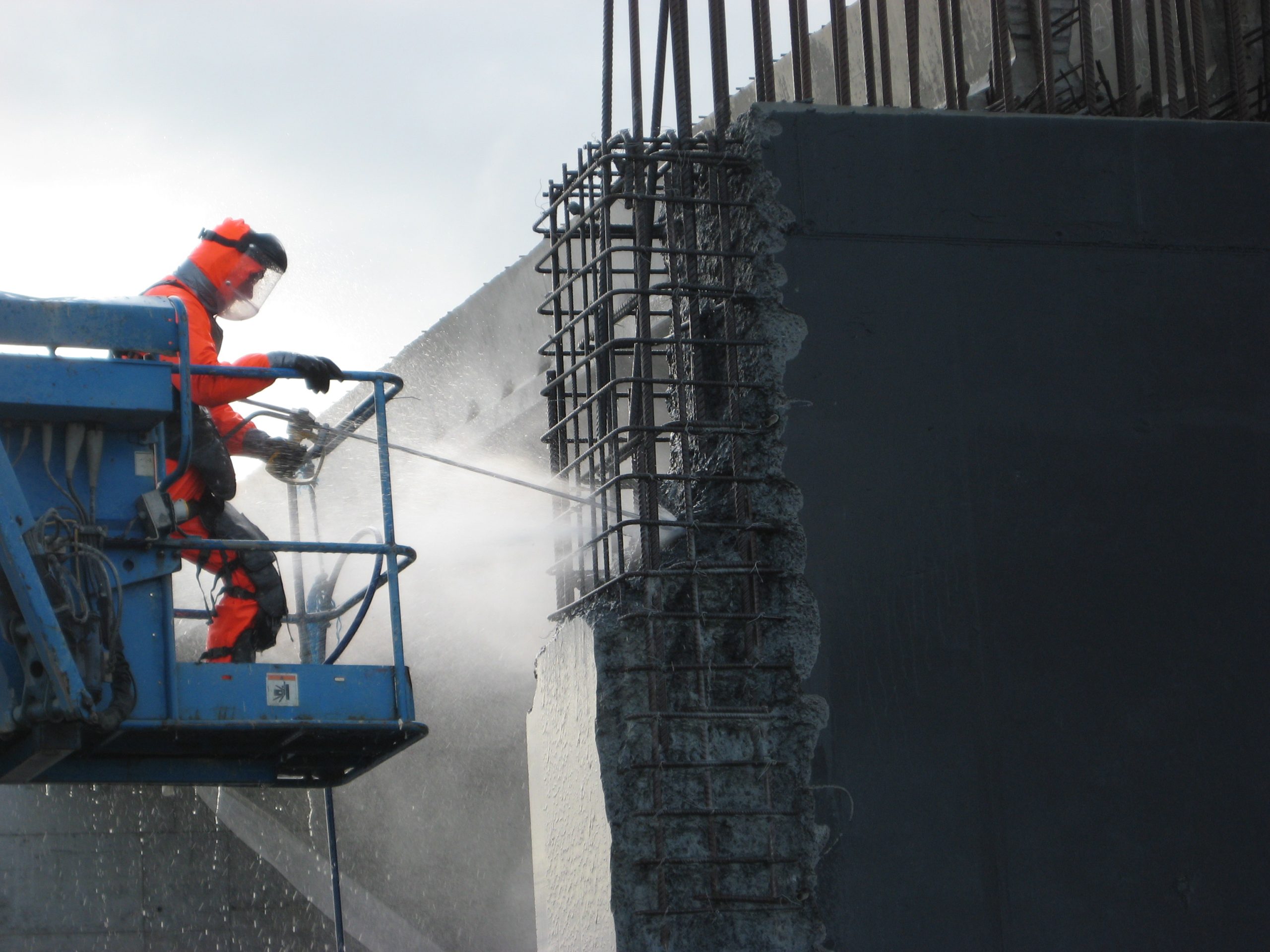 Bridge Column Hydrodemolition Upgrade